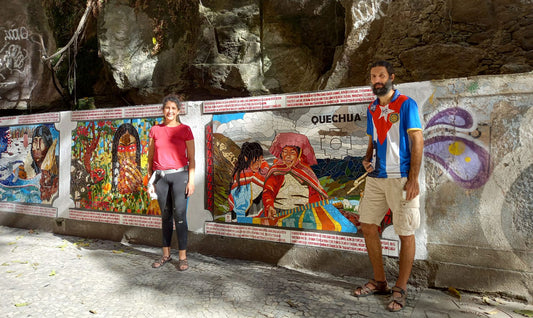 MURAL QUECHUA en Rio de Janeiro