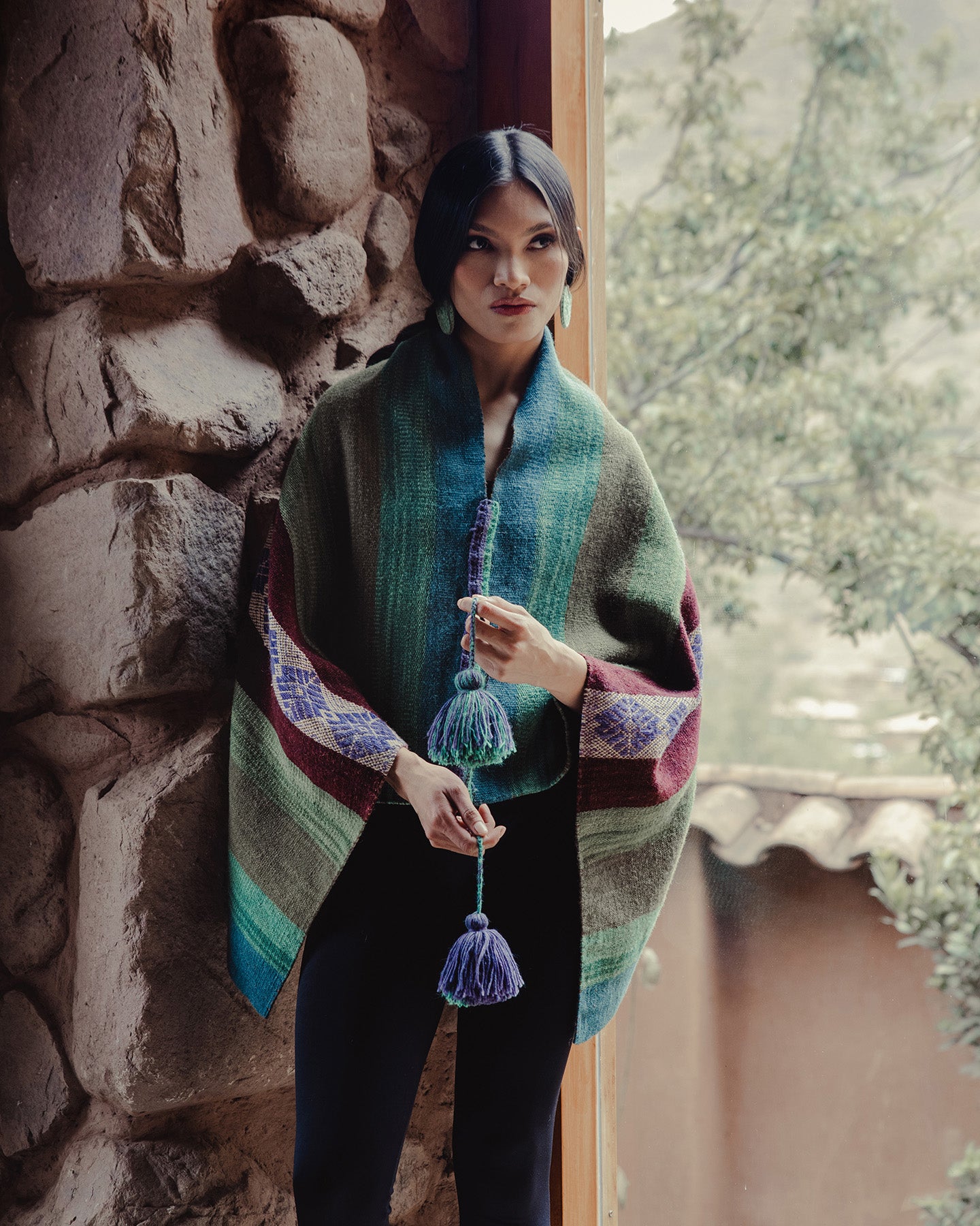 Poncho de oveja 017