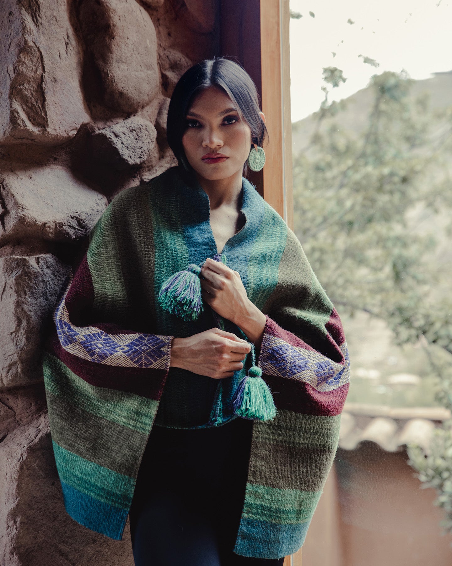 Poncho de oveja 017