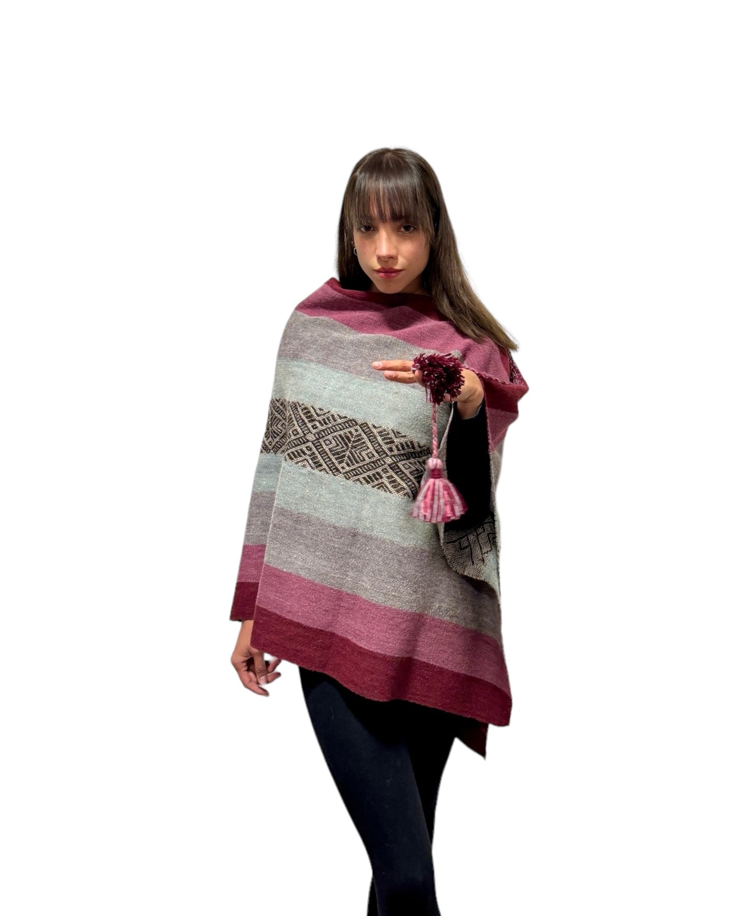 Alpaca poncho 003