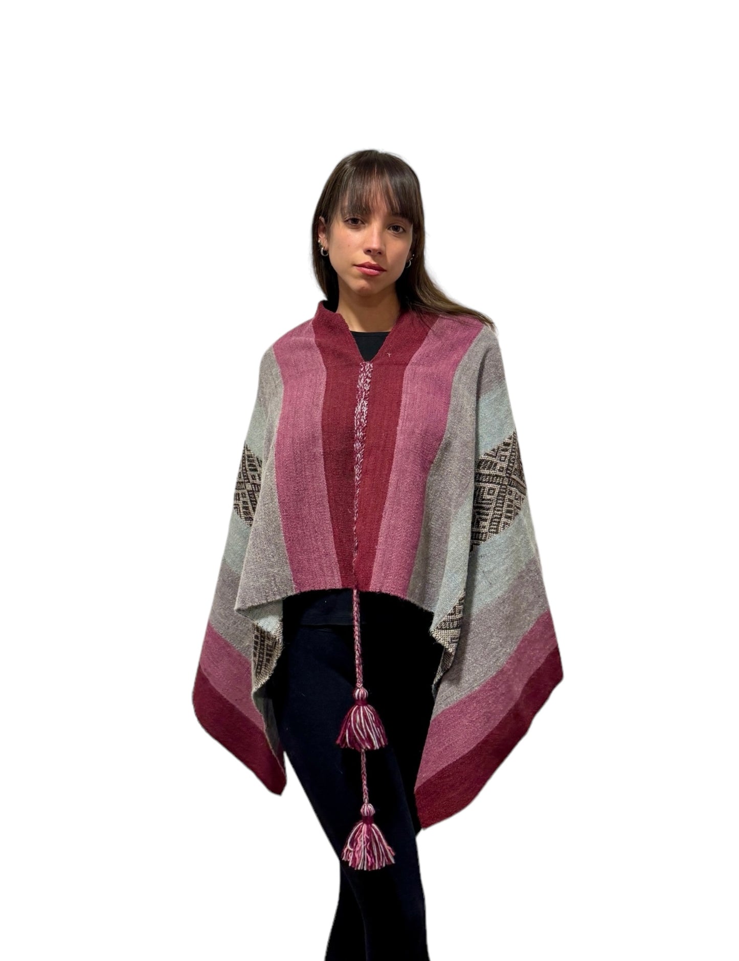 Alpaca poncho 003