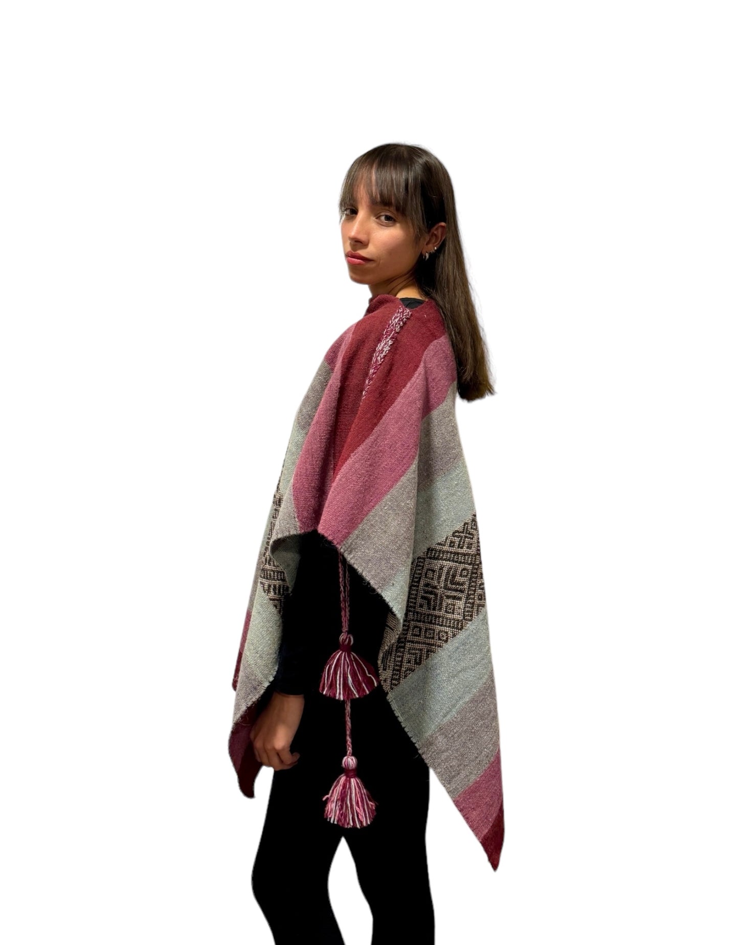 Alpaca poncho 003