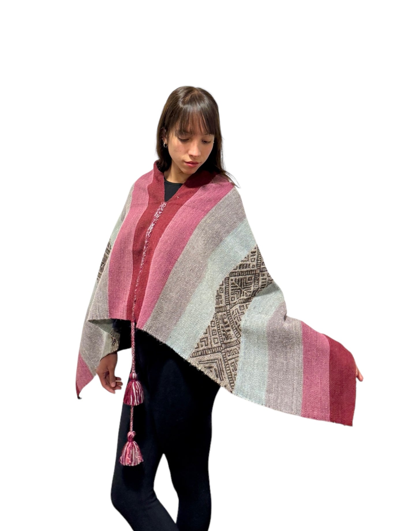 Alpaca poncho 003