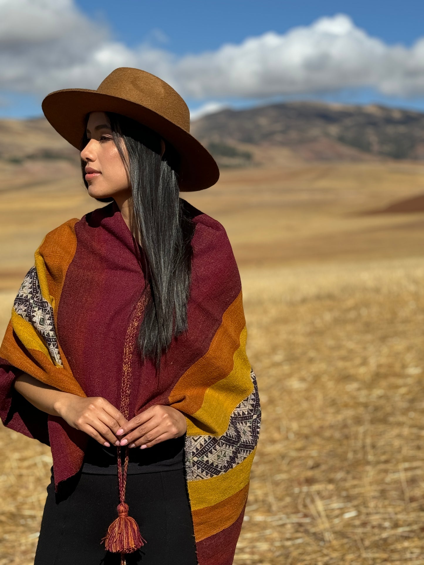 Poncho de oveja 020