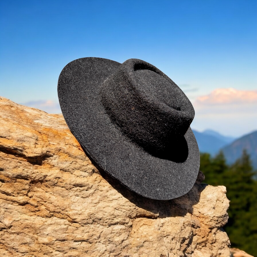 Sombrero Redongo Negro