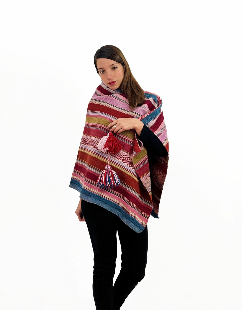 Alpaca poncho 001