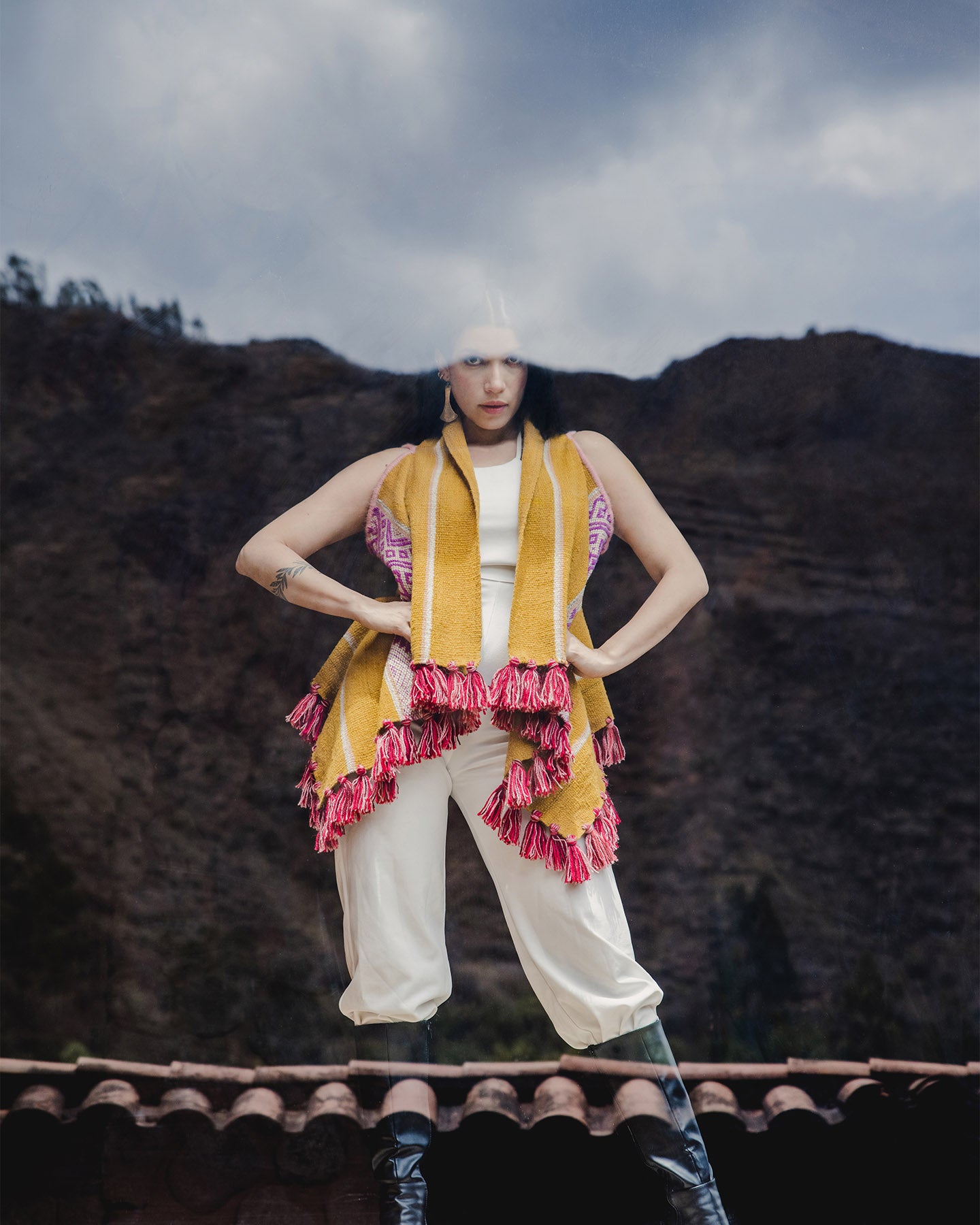 Chaleco de oveja 021