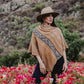 Poncho de alpaca 009