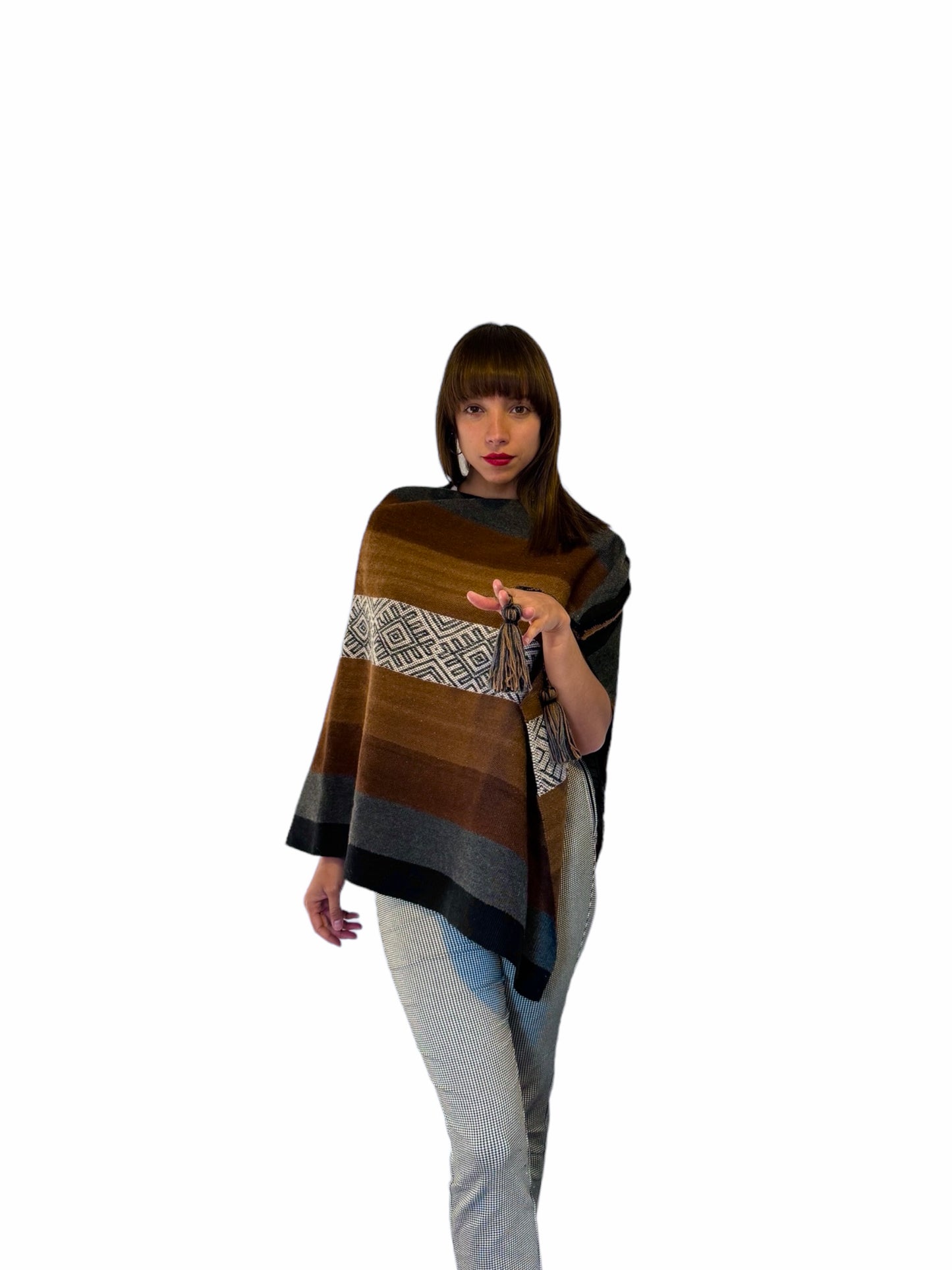 Alpaca poncho 009