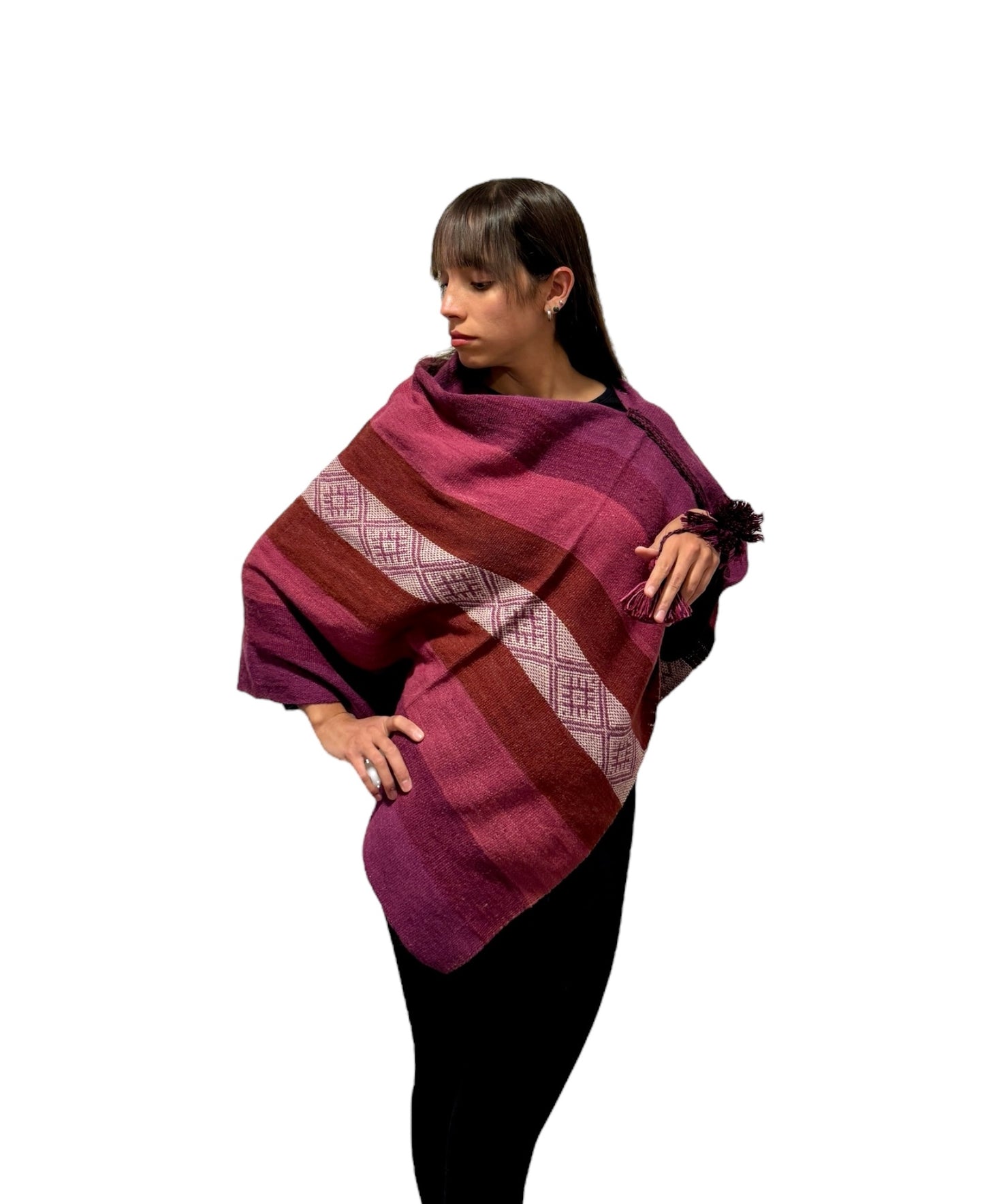 Alpaca poncho 005