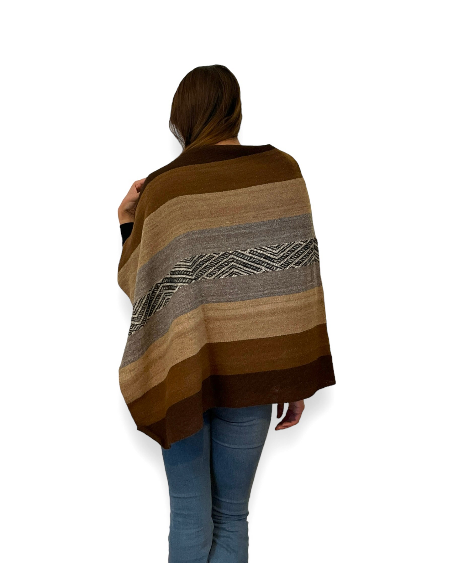 Poncho de alpaca 008