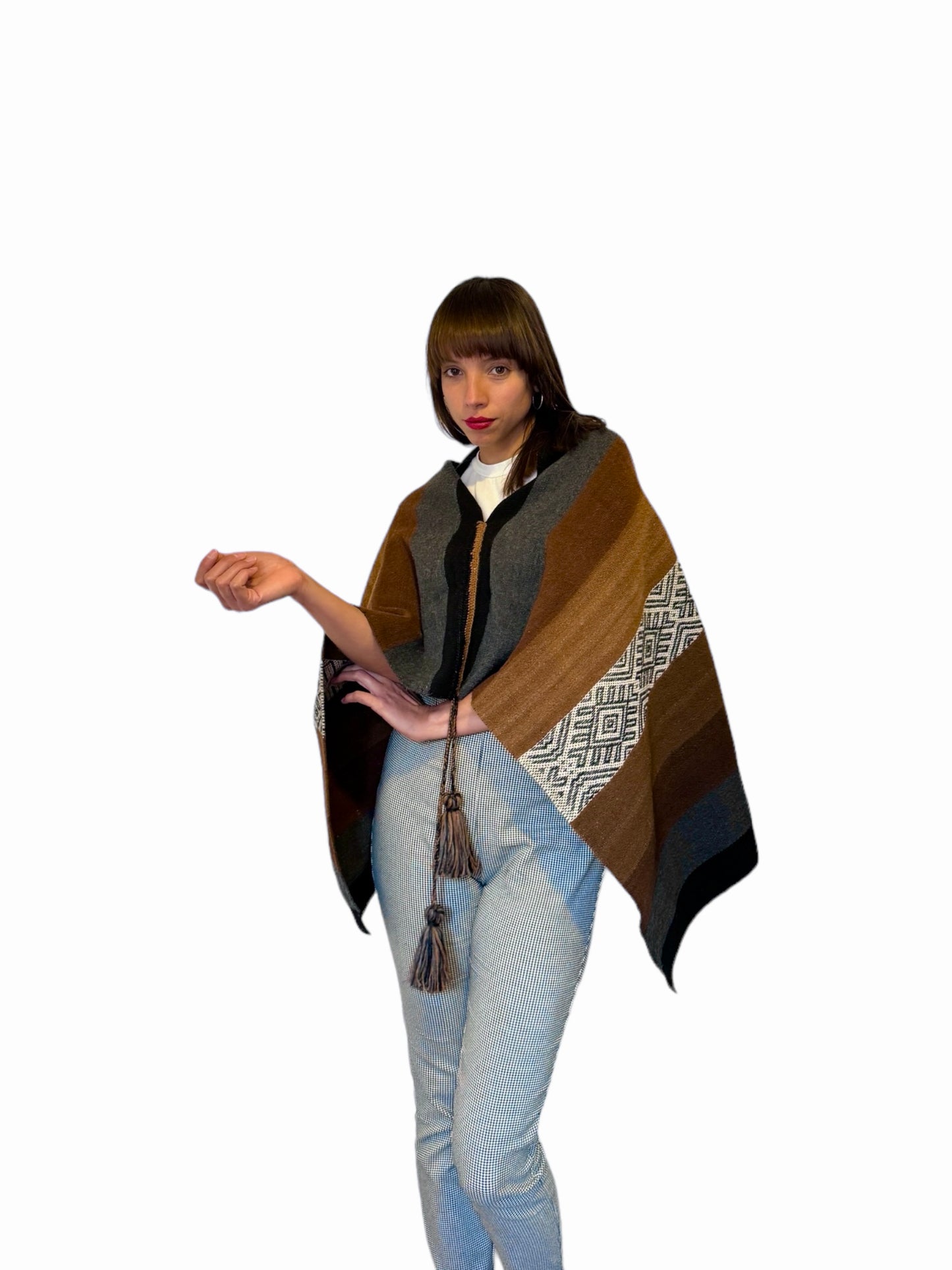 Alpaca poncho 009