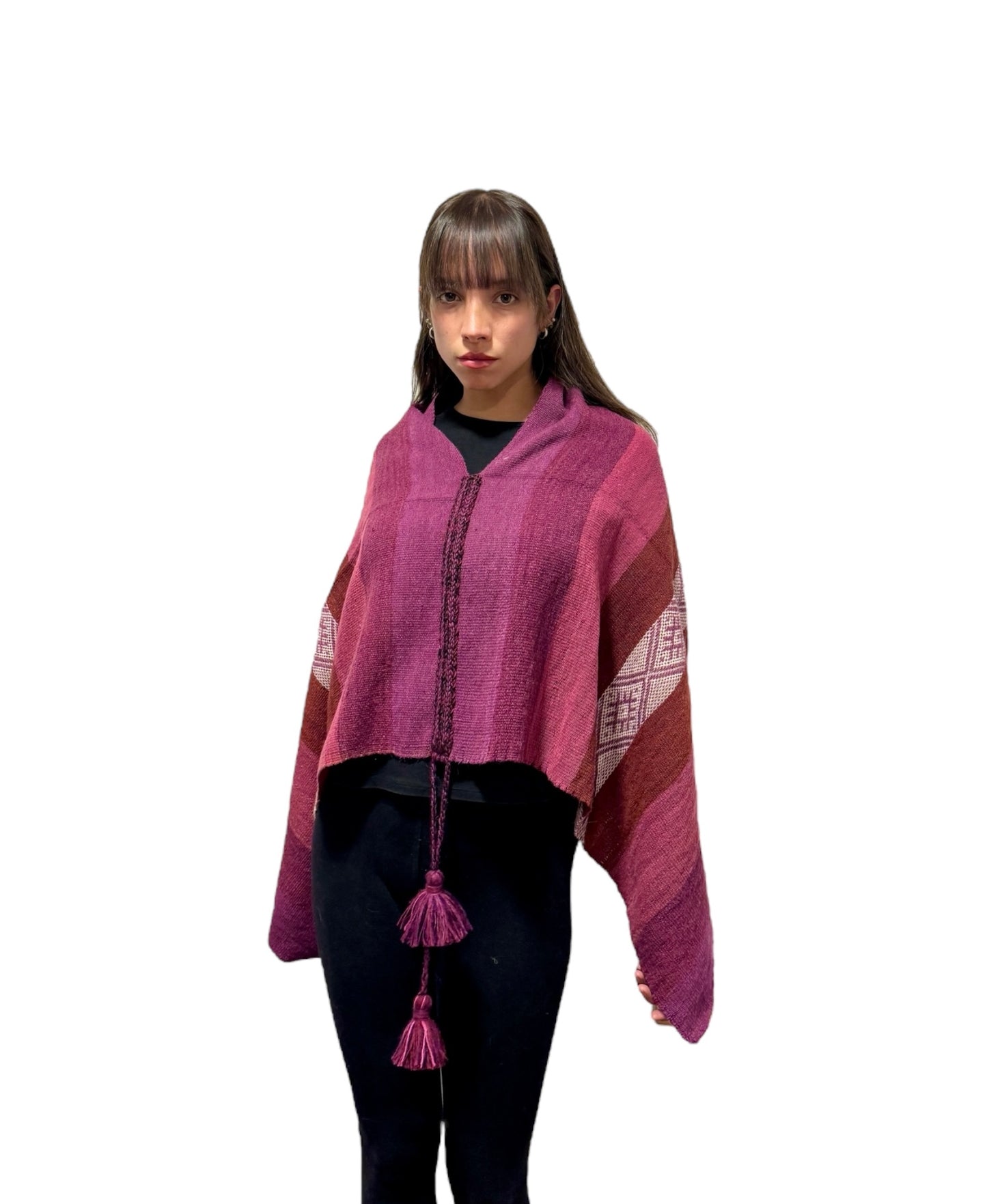 Alpaca poncho 005