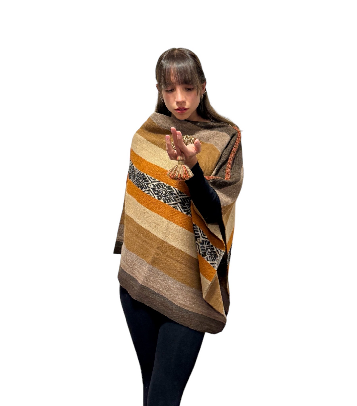 Alpaca poncho 001