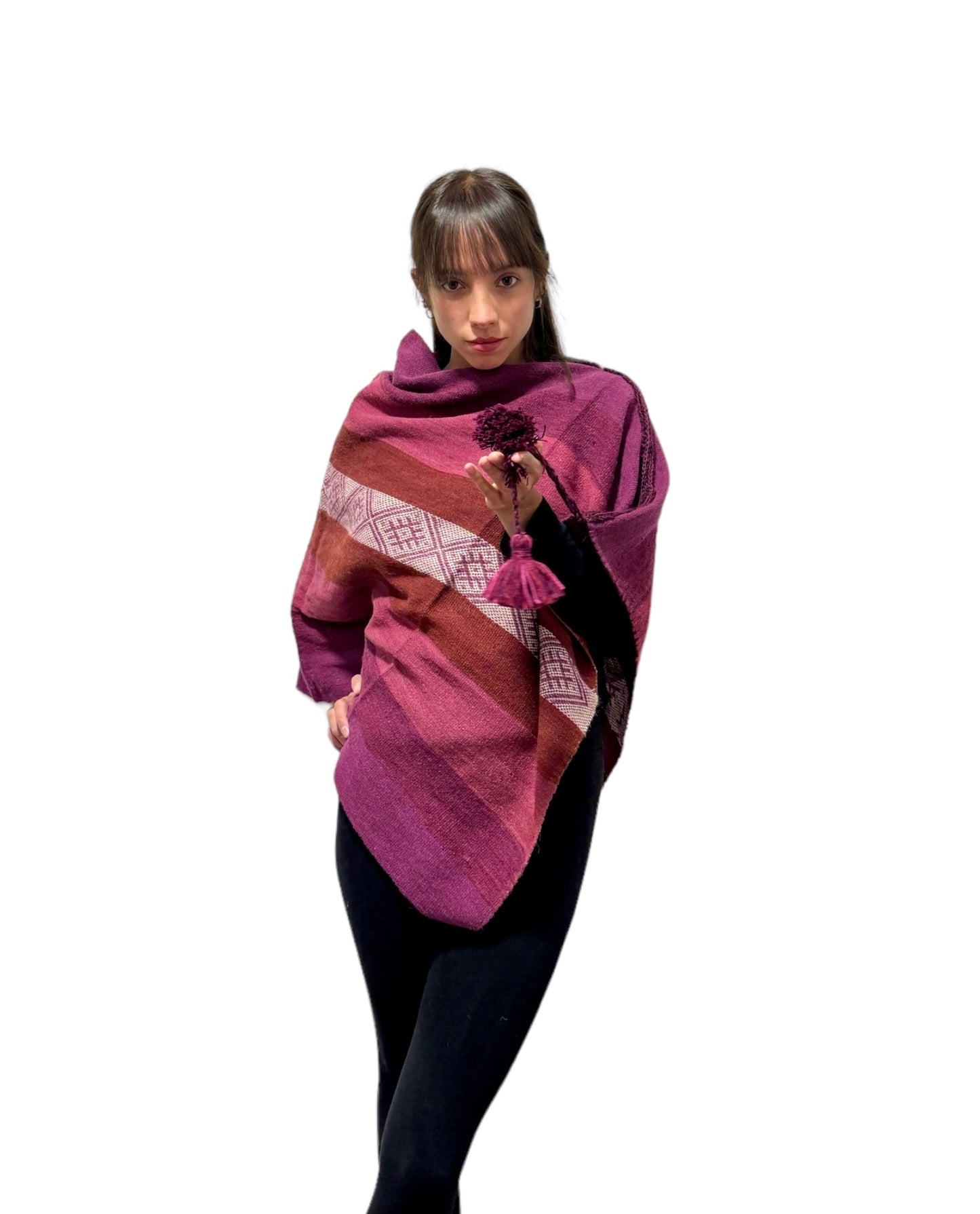 Alpaca poncho 005