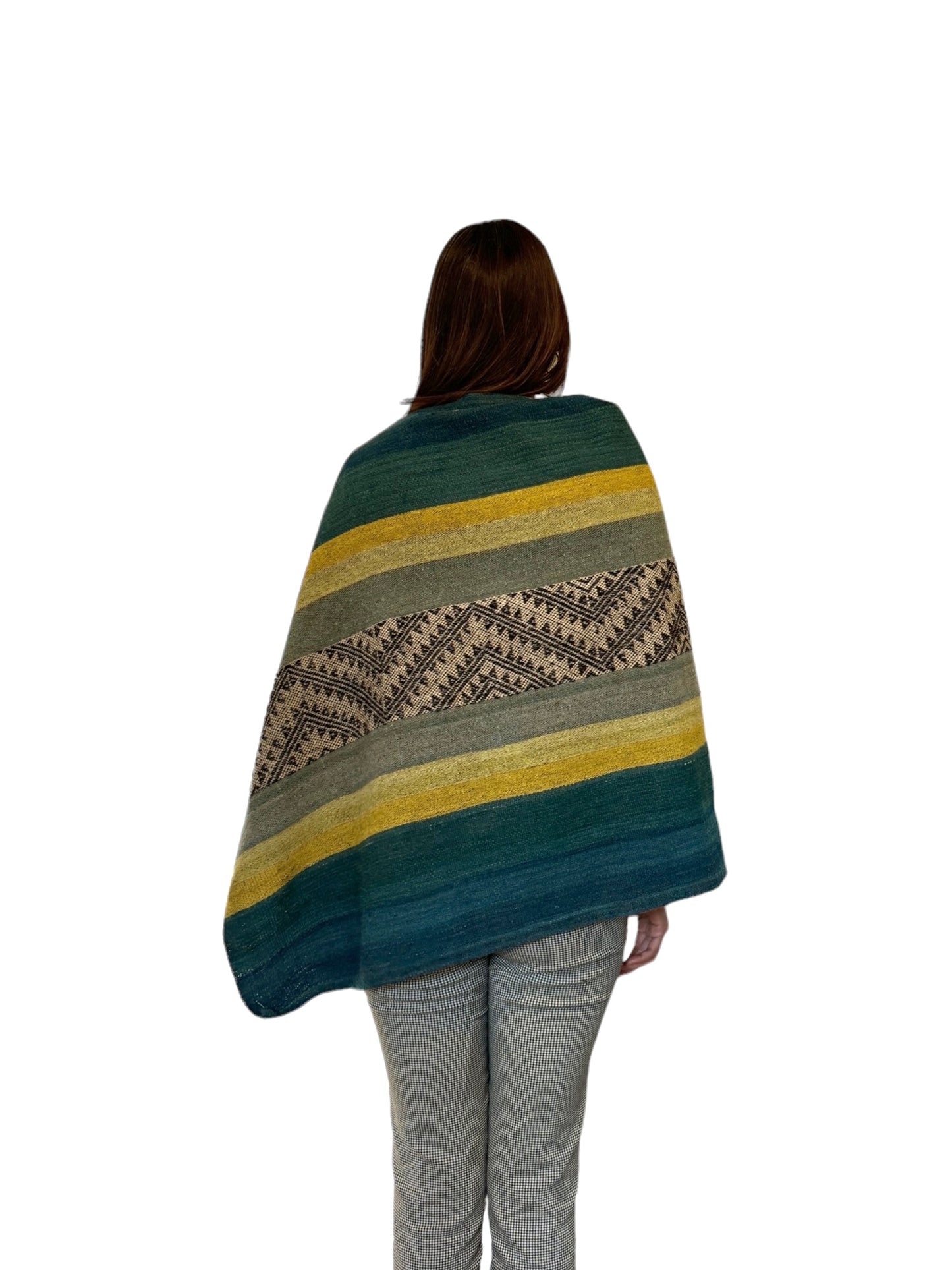 Poncho de alpaca 013