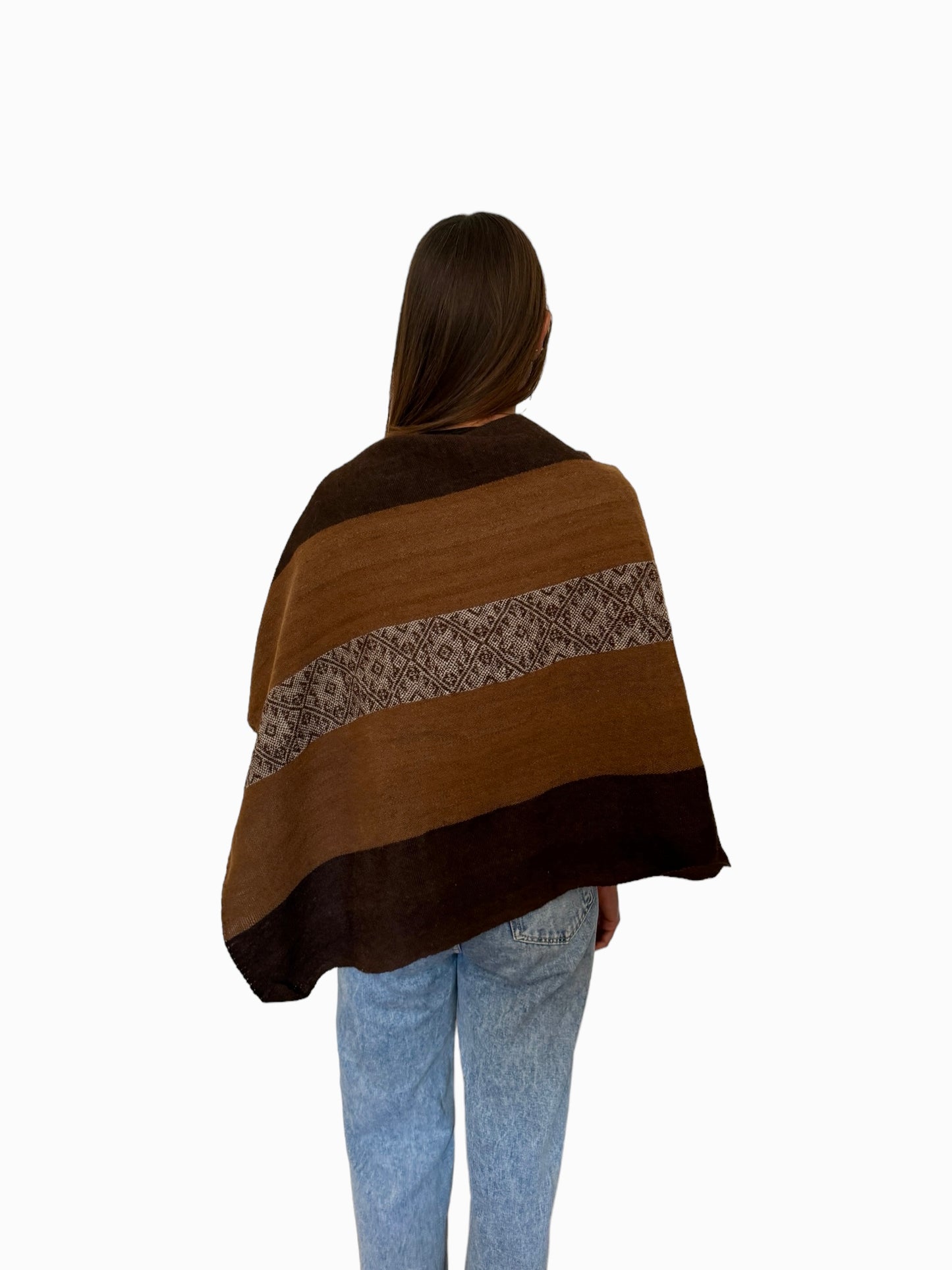 Poncho de alpaca 019