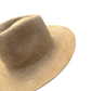 Sombrero Fedora Beige Claro