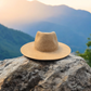 Sombrero Fedora Beige Claro