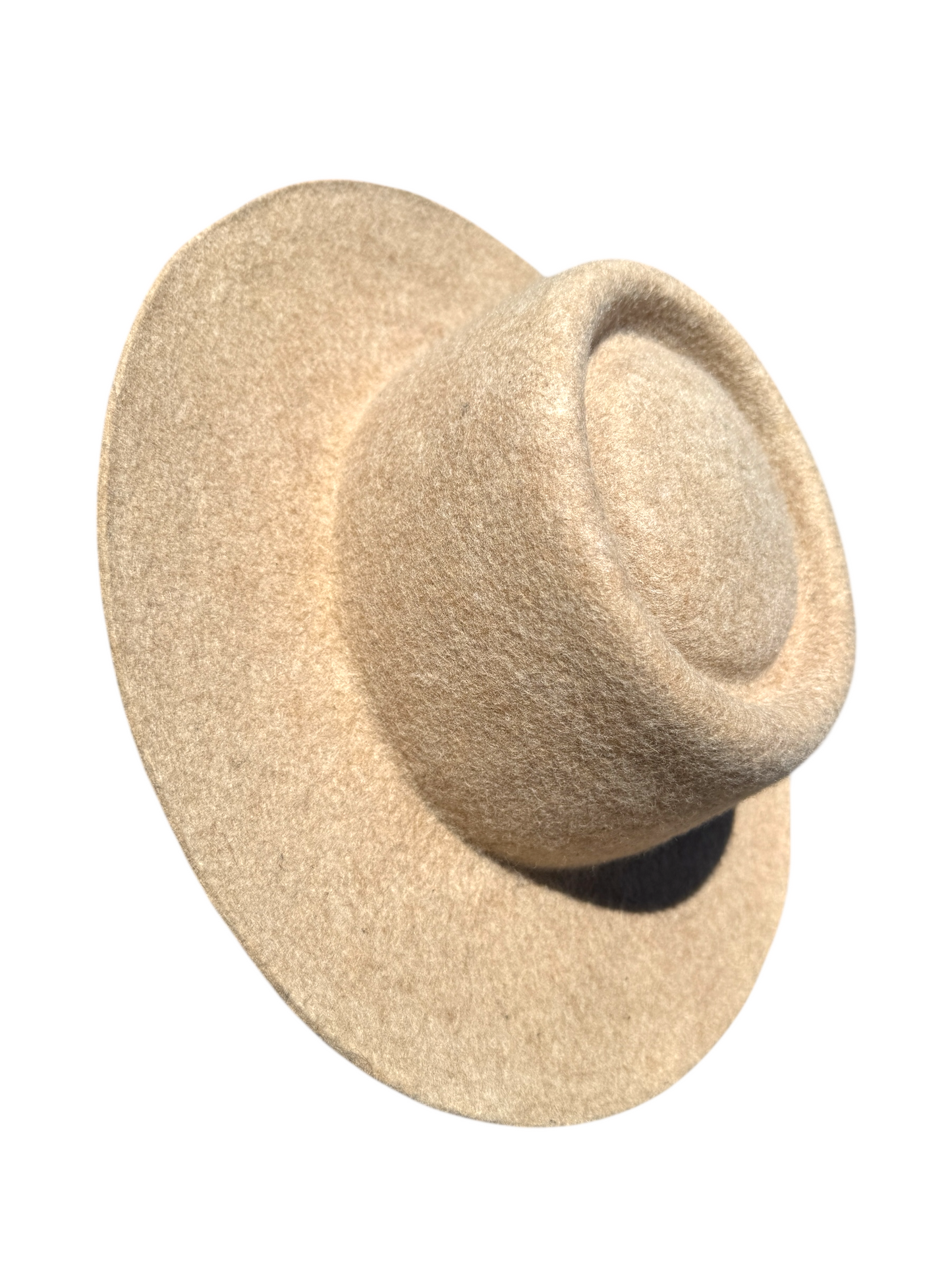 Sombrero Redondo Beige Claro
