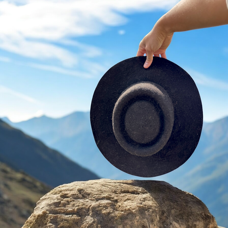Sombrero Redongo Negro