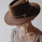 Sombrero Fedora Marrón